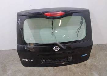 KLAPA TYŁ SZYBA CZARNA  Nissan Note I (2004-  )