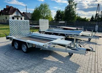 Przyczepa do przewozu koparek, maszyn MARTZ BAU-3 300/2 S 2,7T 3x1,53m.