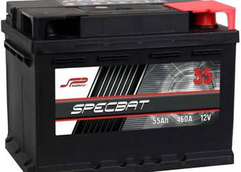 Akumulator 55Ah 460A SPECBAT  EN PRAWY PLUS niski