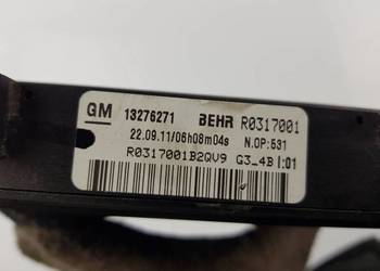 NAGRZEWNICA 13276271 CHEVROLET ORLANDO NAGRZEWNICA 13276271 CHEVROLET ORLANDO