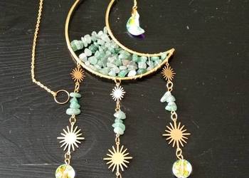 Piękny duży pryzmat łapacz słońca księżyc