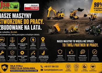 Ładowarka Koparka Wozidło NOWE 2026 od Producenta JSB POLSKA HIT