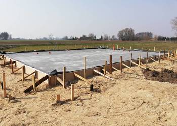 Wykonanie płyty fundamentowej