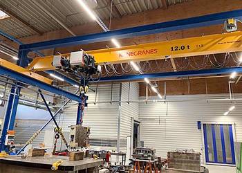 SUWNICA POMOSTOWA |dwudźwigarowa| KONECRANES CXT 12T| – rok 2025