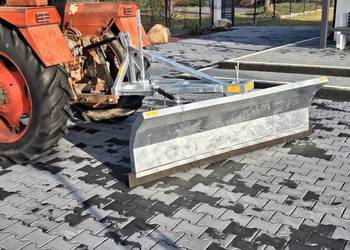 Pług do śniegu solidny w ocynku do c 330 zetor ursus