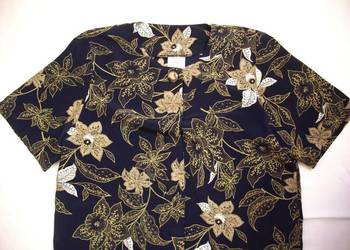 Koszula żakiecik jak nowy 40 42 kwiaty