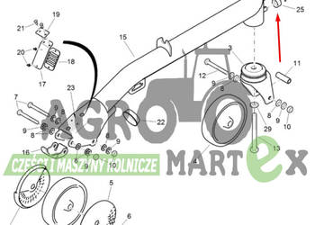 943276 ODBOJNIK GUMA AMAZONE