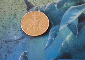 Moneta 1 korona Słovenska Republika 1993 r