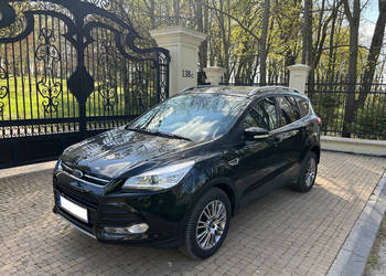 Ford Kuga Mk2 Suv 2.0TDCi 140KM Czarny Skóry Keyless