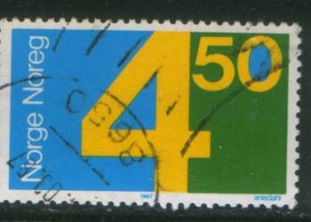 Zn. Norwegia Mi 962, 6 kas 1987