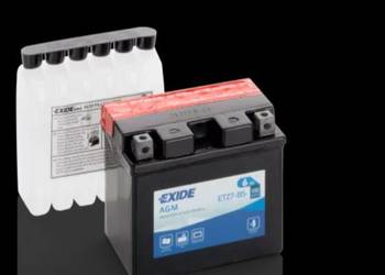 Akumulator motocyklowy 12V 6Ah 100A EXIDE ETZ7-BS YTZ7-BS