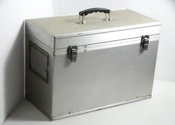 Solidna skrzynia / kufer aluminiowy ROX 50 cm – flightcase, skrzynka narzęd