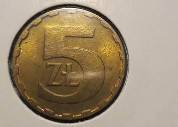 5 złotych 1984 r. Nr 1 - Mennicze