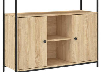 Szafka dąb sonoma 100x35x80 cm materiał drewnopochodny WM-835500