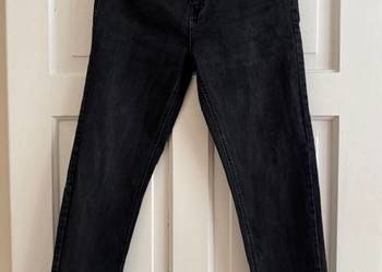 Jeansy męskie 32/32 Carry czarne bawełna ze streczem zwężane
