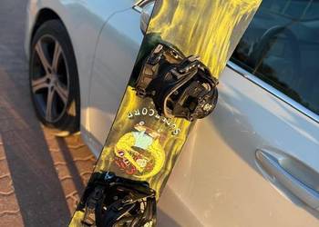 Deska snowboardowa CAPiTA + wiązania FASTEC