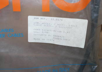 LINKA GAZU FORD     ESCORT V (GAL) 1990/07-1992/12
