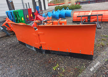 Pług do śniegu składany strzałka Metal technik 2.6 m #ST3