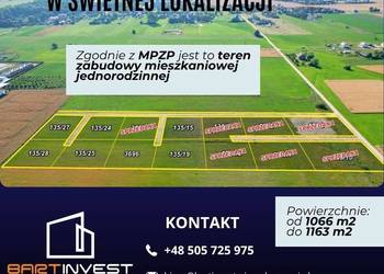 Działki budowlane z MPZP w świetnej lokalizacji