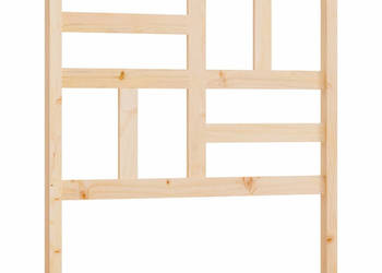 Wezgłowie łóżka 96x4x104 cm lite drewno sosnowe WM-818170