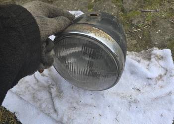 Lampa przednia wsk metalowa