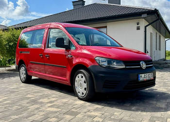 Volkswagen Caddy Caddy Maxi Long 4-Motion 4x4 2,0 tdi 2xkoła z Niemiec Hak…