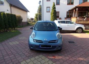 NISSAN MICRA 1,2 benz. 2007 r. 5 drzwi KLIMATYZACJA mały przebieg zarejest.