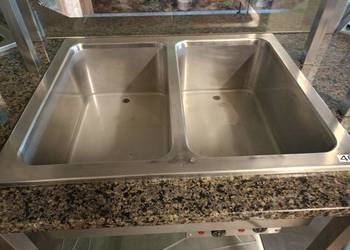 Bemar wodny 2xGN1/1 KOMAT KL7-21.0022 890x670x410 mm