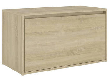 Ławka do przedpokoju 80x40x45 cm dąb sonoma WM-808669