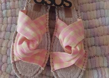 (41) ASOS/ Ekskluzywne pastelowe klapki z Londynu, NOWE