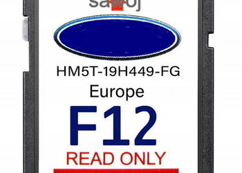 Ford Sync 2 F12 Mapa Europa Polski lektor