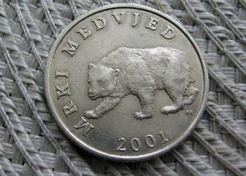 Chorwacja 5 Kuna 2001r - Napis Chorwacki