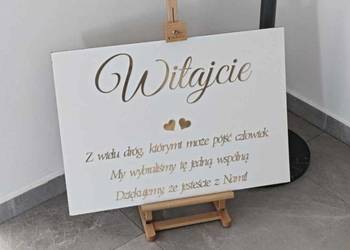 Tablica ślubna + dodatki !