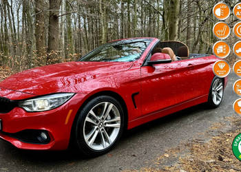 BMW 440 440i kabriolet 326KM bezwypadkowy piękny stan zadbany 37 tys km gw…