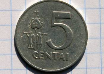 5 CENTAI 1991 ROK - LITWA