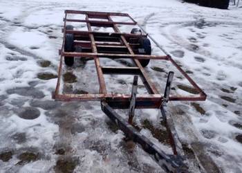 Przyczepa przyczepka ramo rama podwozie wóz platforma