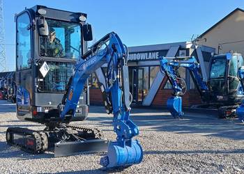 NOWA Minikoparka RIPPA R15 ECO 1450kg mega wyposażenie Kabina Leasing