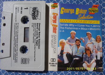 + Kaseta; GEORGE BAKER--1985 rok.  2 KASETY