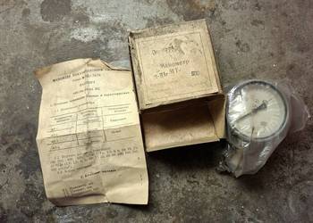 Manometr ZSRR z roku 1981