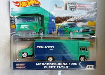 Hot Wheels Premium TT  Mercedes-Benz 190 E #10 z 2019 roku BDB!