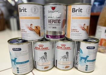 Karma mokra HEPATIC na wątrobę-Royal Canin, dr Clauder's, Disugual