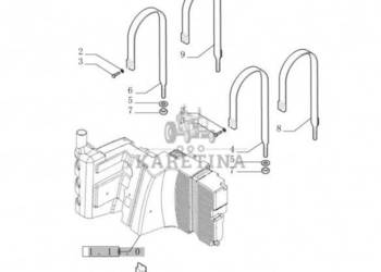 New Holland T6010 Uchwyt 87519071