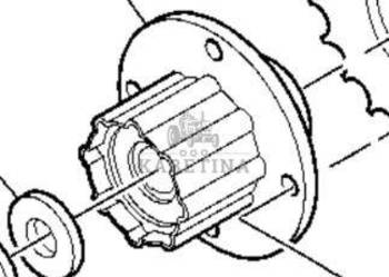 John Deere 9780CTS 9780 CTS Sprzęgło Poślizgowe AZ102407 AZ63872