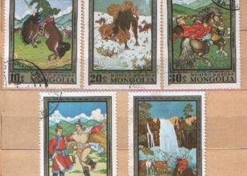 Zn. Mongolia Mi 676 - 10 kas  1972