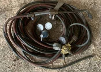 Palniki węże reduktory  zestaw do cięcia i spawania