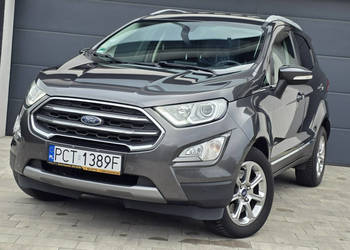 Ford EcoSport bezwypadkowy* zarejestrowany w PL *TITANIUM* NOWY ROZRZĄD* c…
