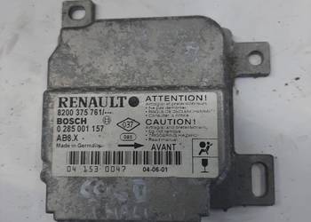 Renault 8200375761 Sensor moduł sterownik poduszek Air Bag