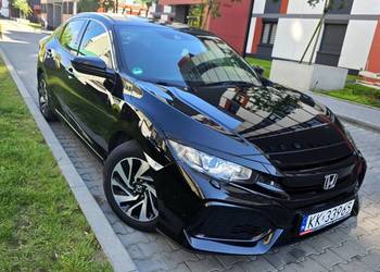 Honda Civic X, 52 tyś km, stan idealny, ASO do 2026r.