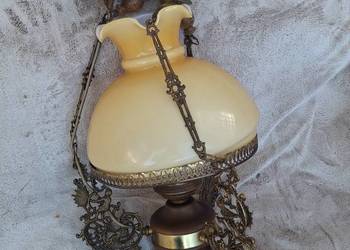 Lampa wiszaca z mosiadzu