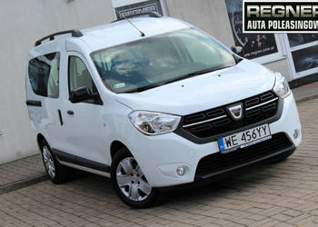 Dacia Dokker FV23% SalonPL Laureate 95KM 1WŁ ASO Bluetooth Parktronic Gwar…